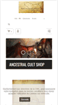 Mobile Screenshot of ancestralcult-shop.com
